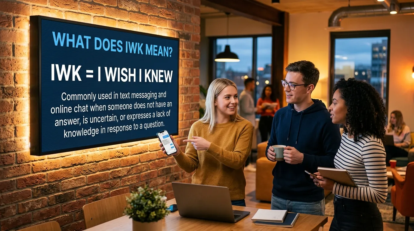 What Does DWBI Mean in Text
