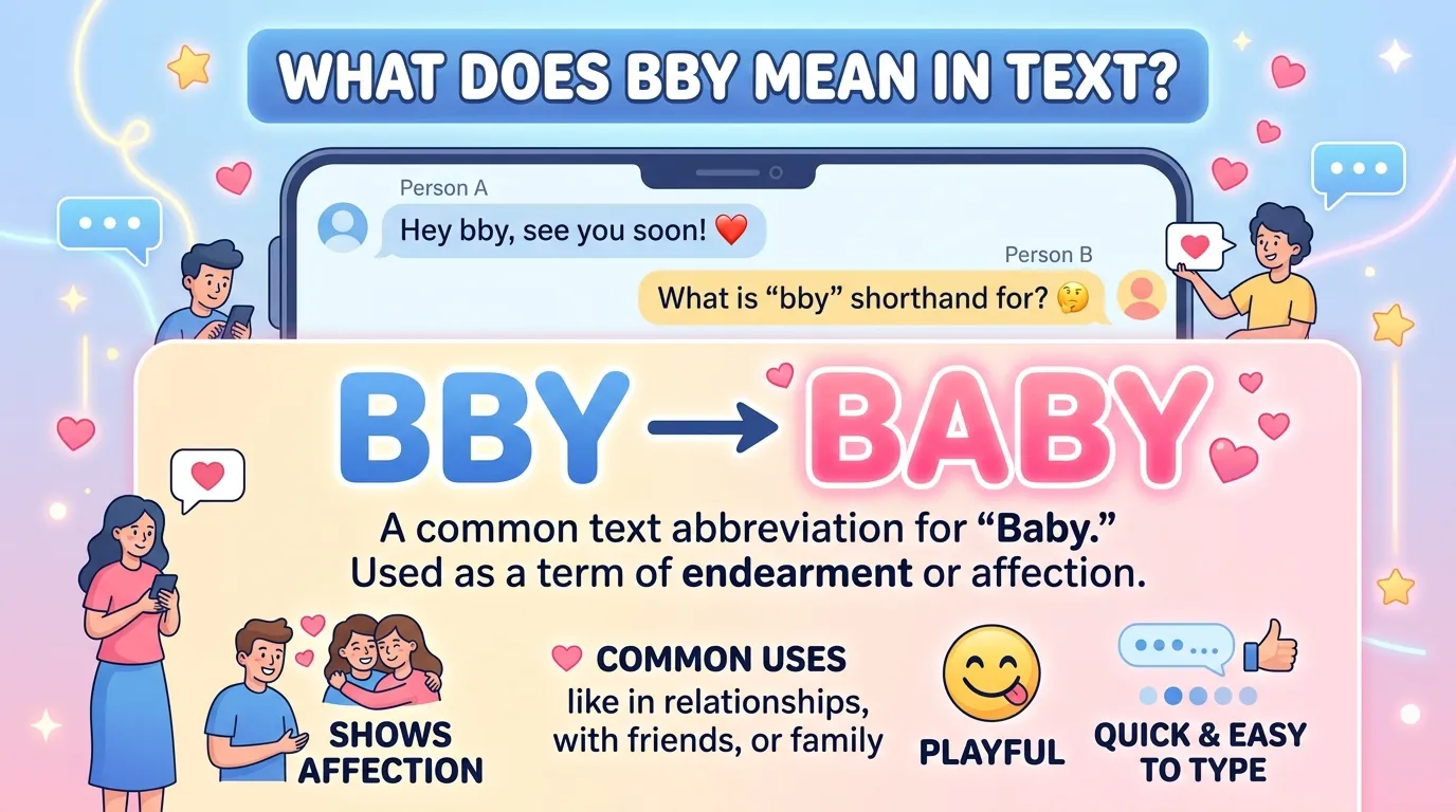 What Does BBY Mean in Text