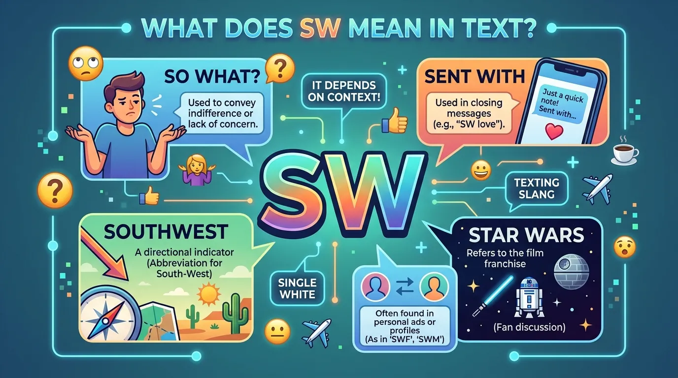 What Does SW Mean in Text? The Complete Guide