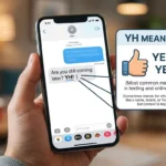 What Does YH Mean in Text