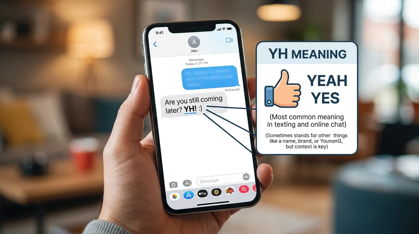 What Does YH Mean in Text